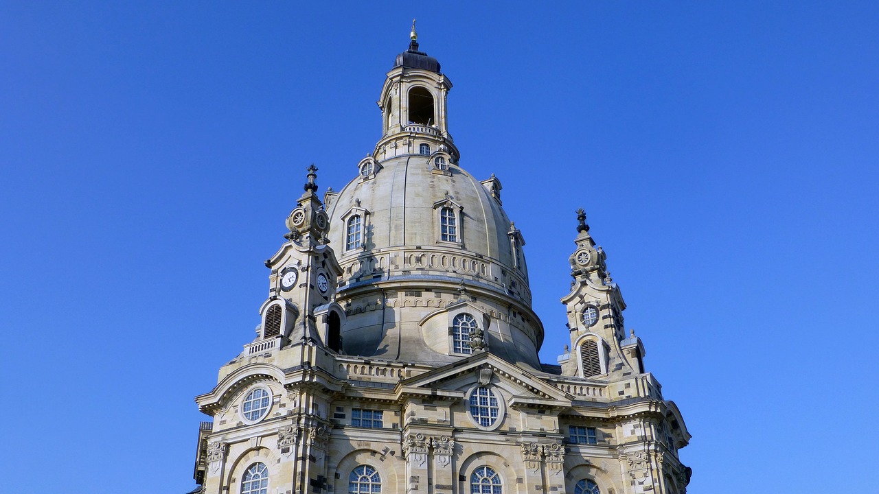 dresden saxony frauenkirche free photo