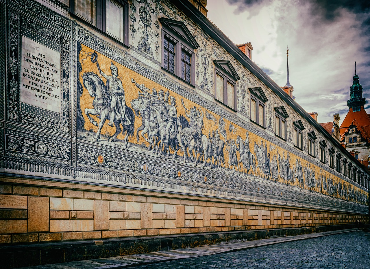 dresden old town princes free photo