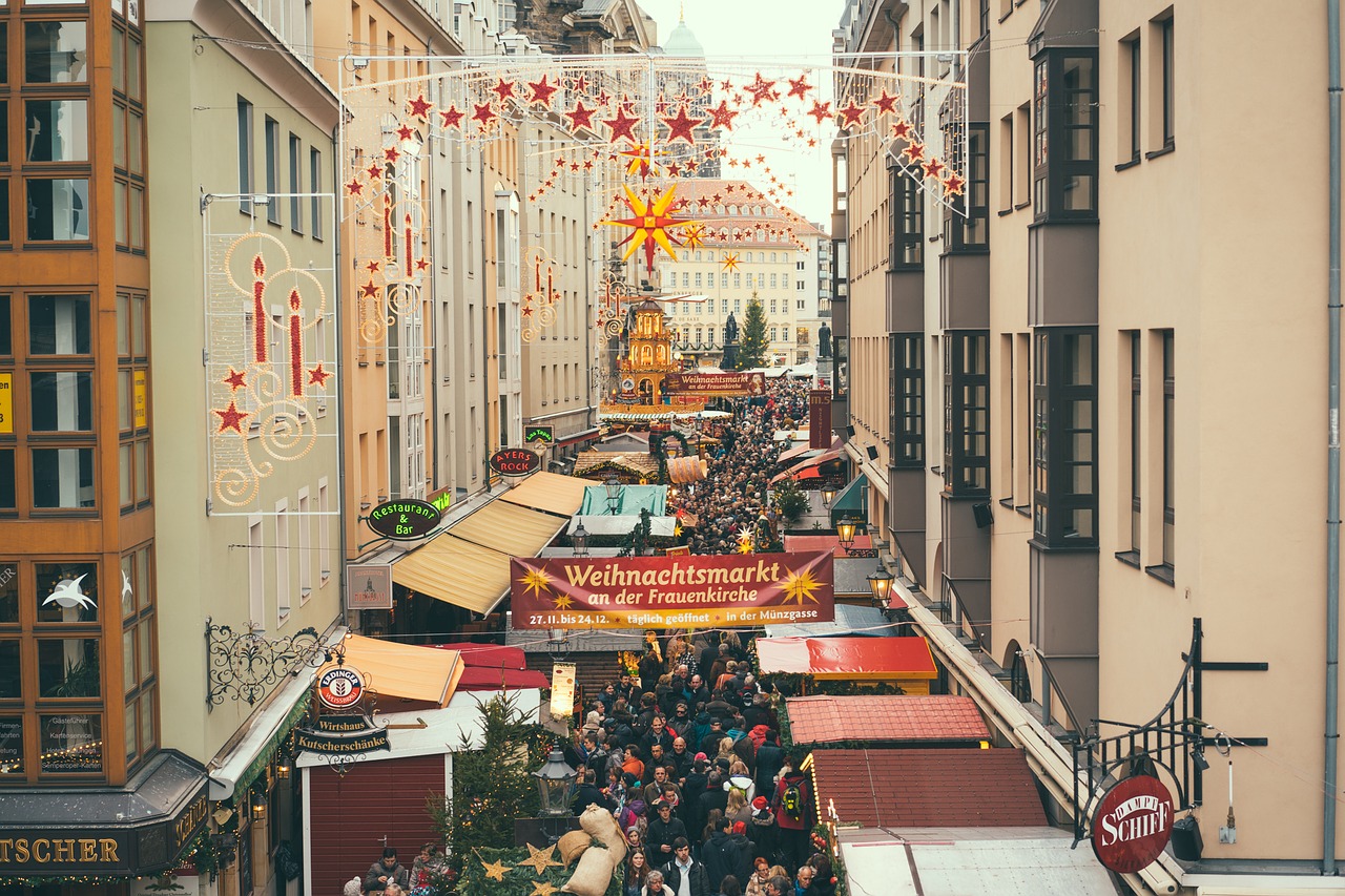 dresden germany christmas market free photo