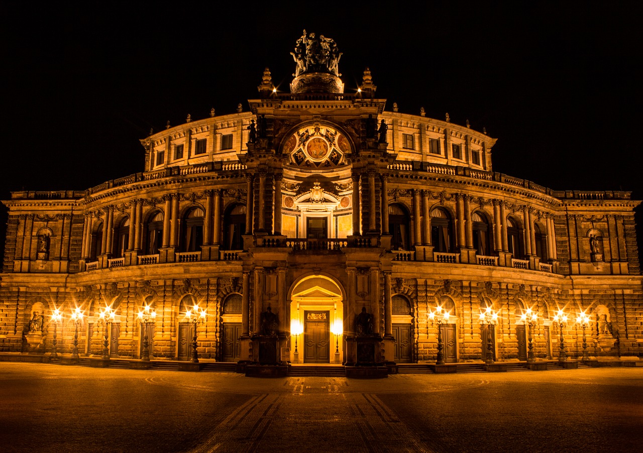 dresden places of interest semper opera house free photo