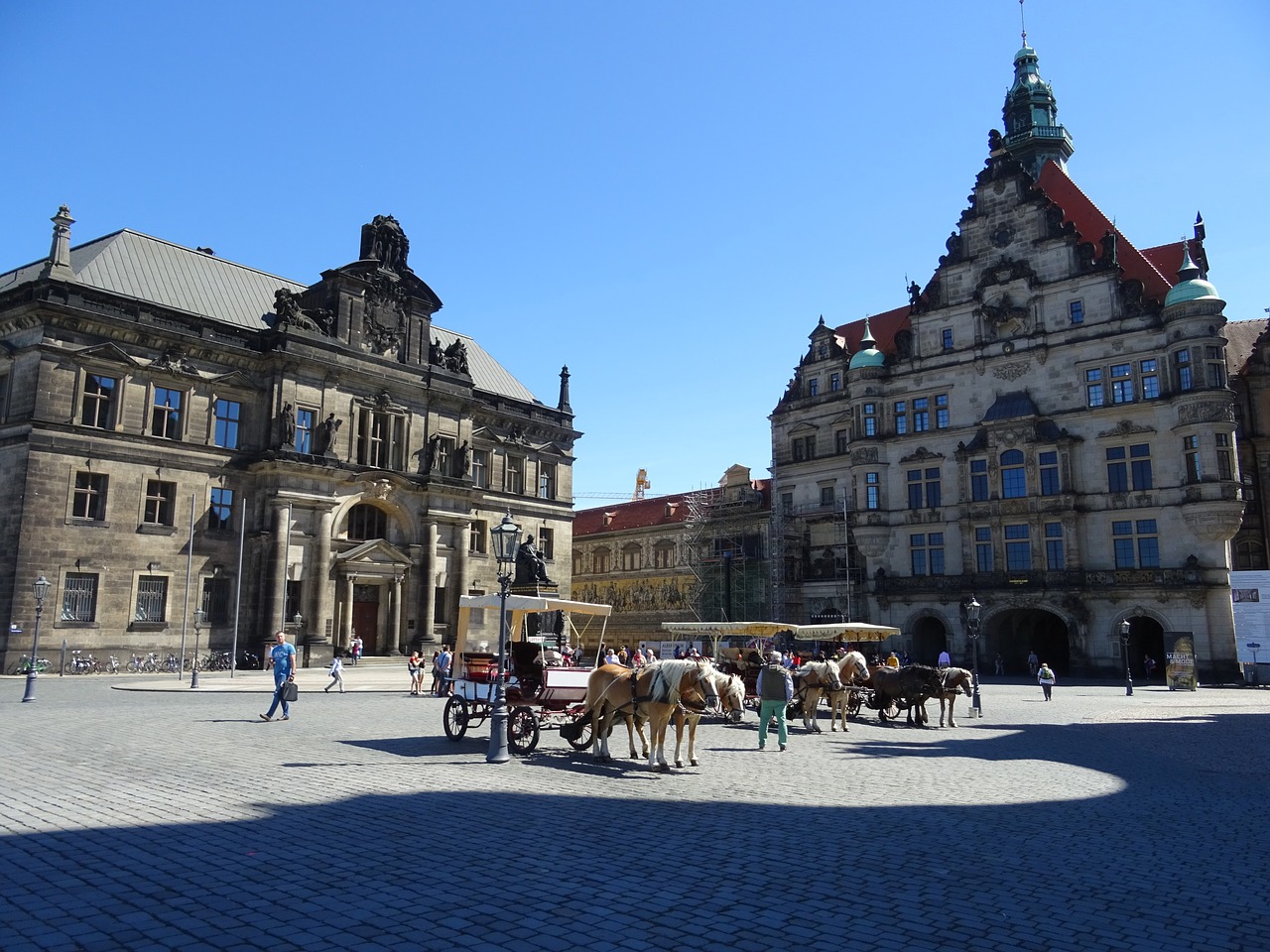 dresden statue germany free photo