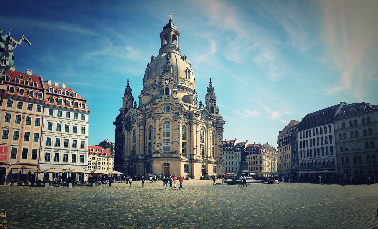 dresden frauenkirche saxony free photo