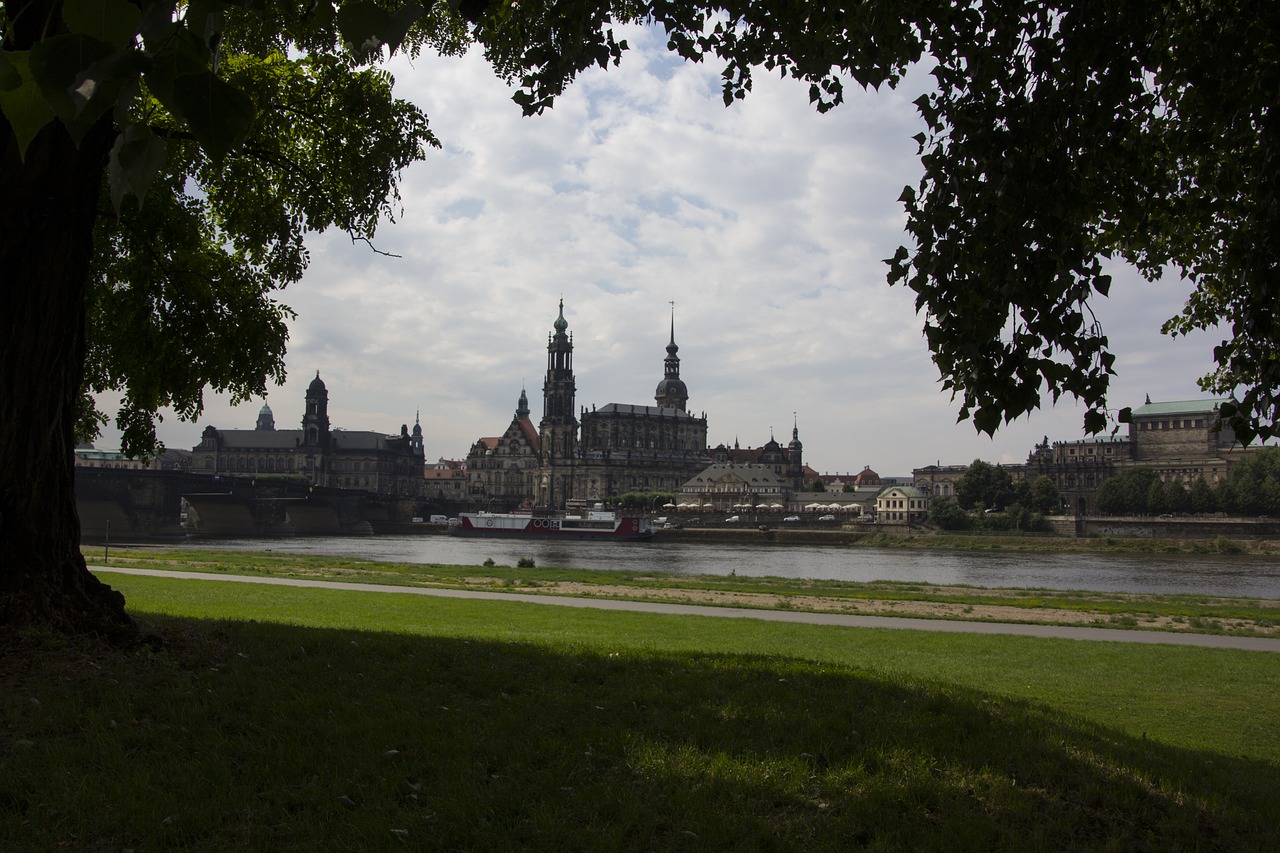 dresden church old town free photo