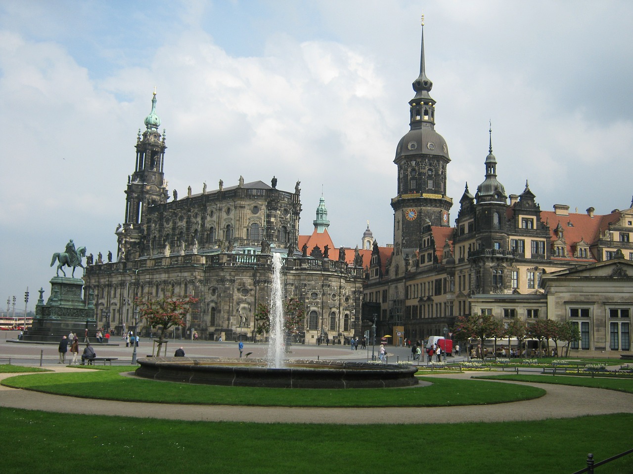 dresden old town germany free photo