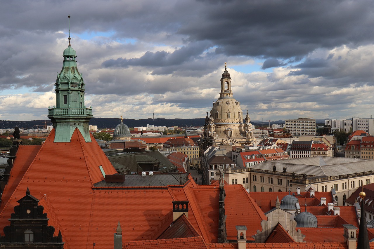 dresden  the view  panorama free photo