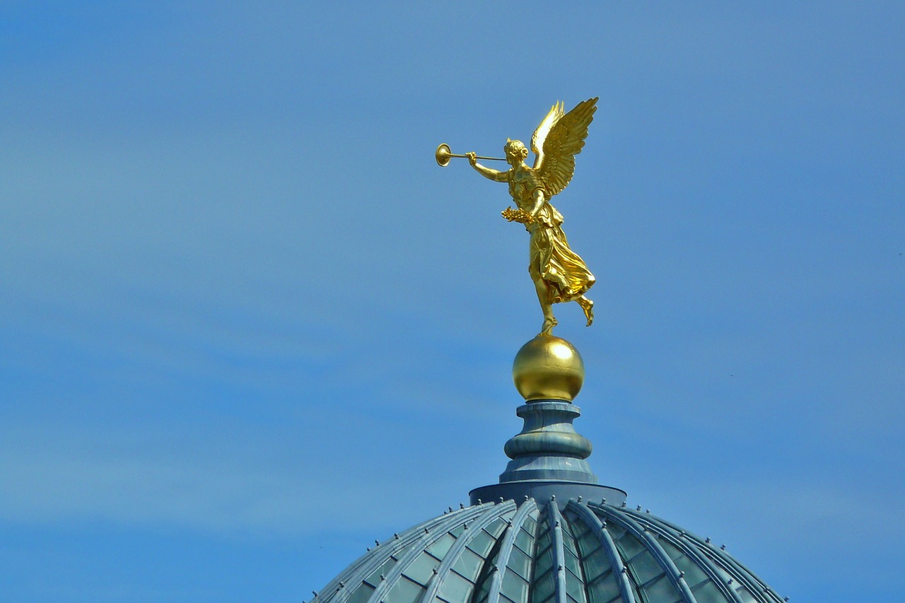 dresden city view dome free photo