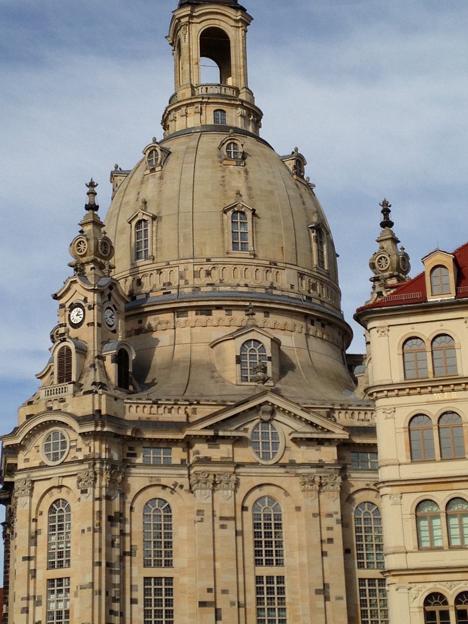 frauenkirche dome dresden free photo