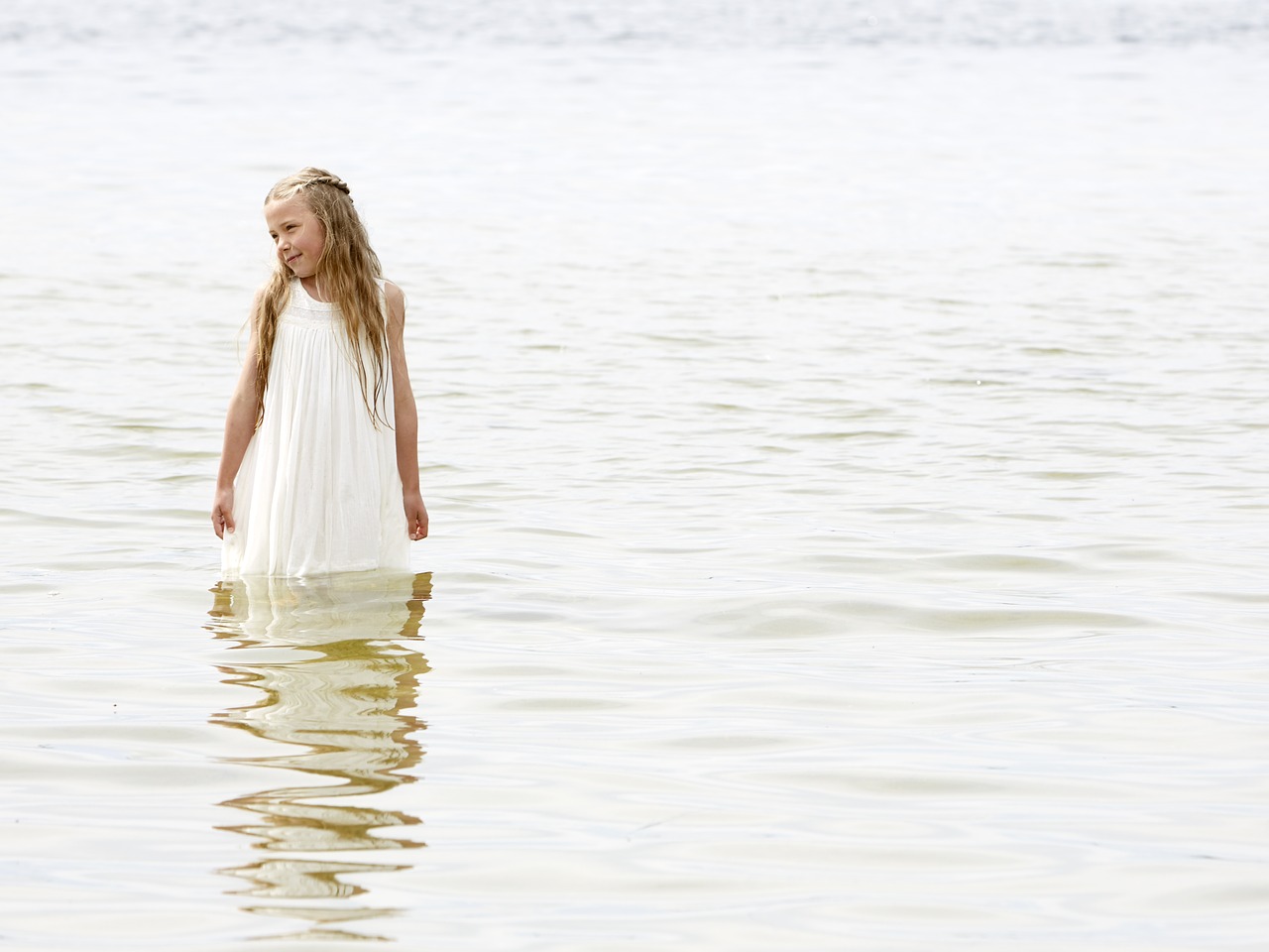 dress girl standing free photo