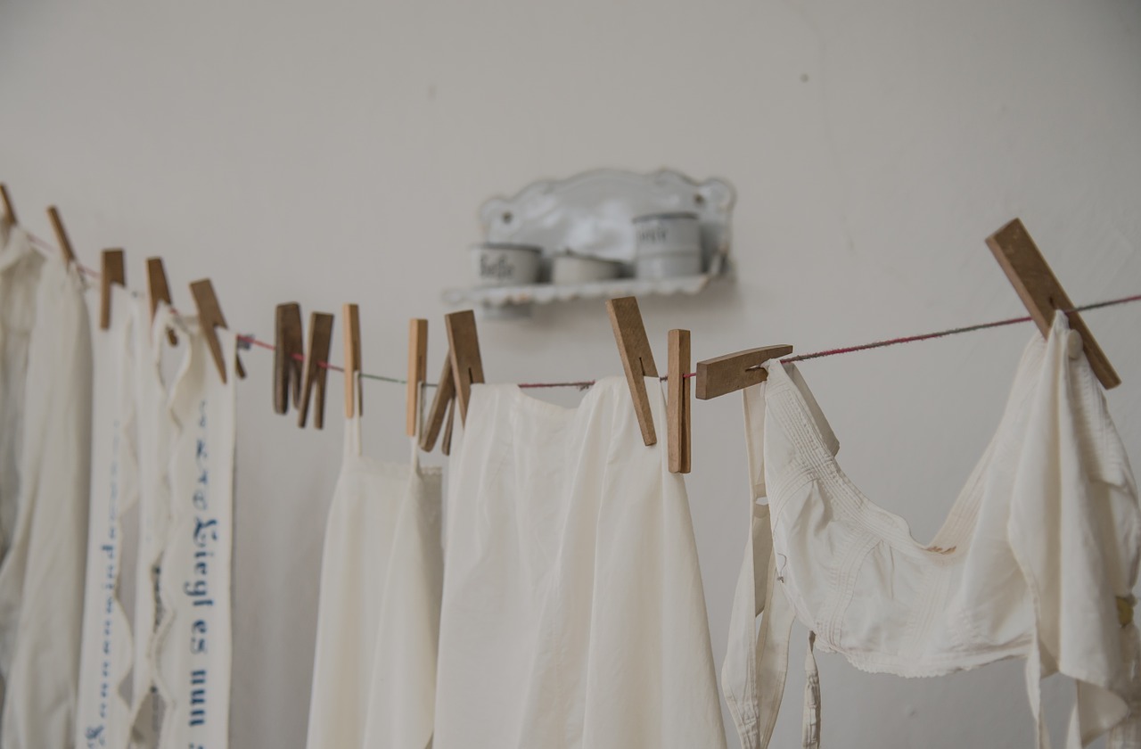 dresses laundry clothes line free photo