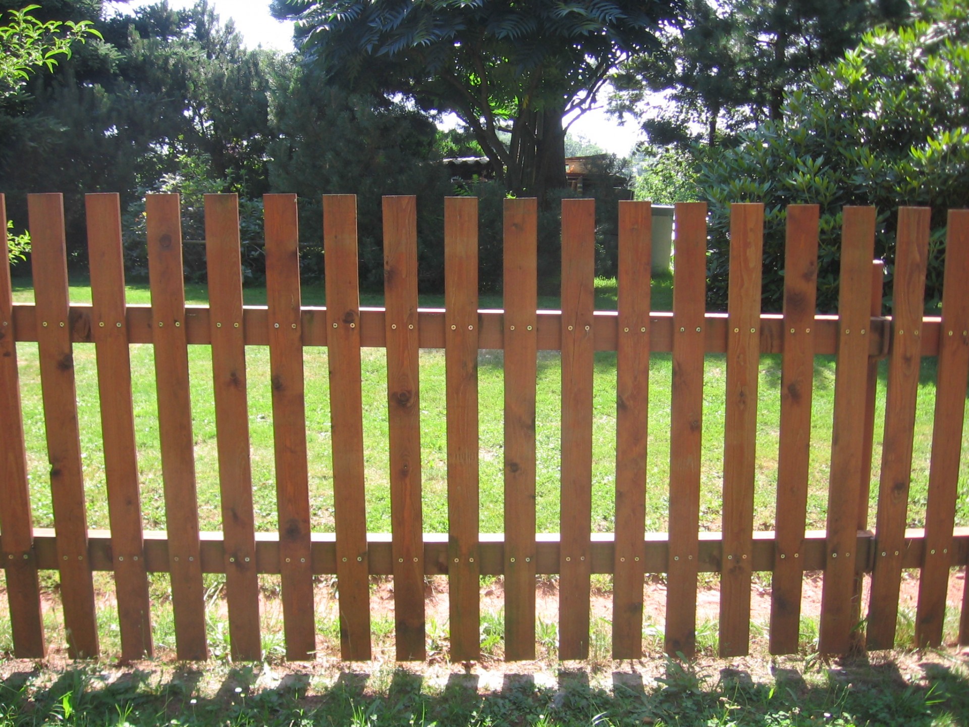 fence wood garden free photo