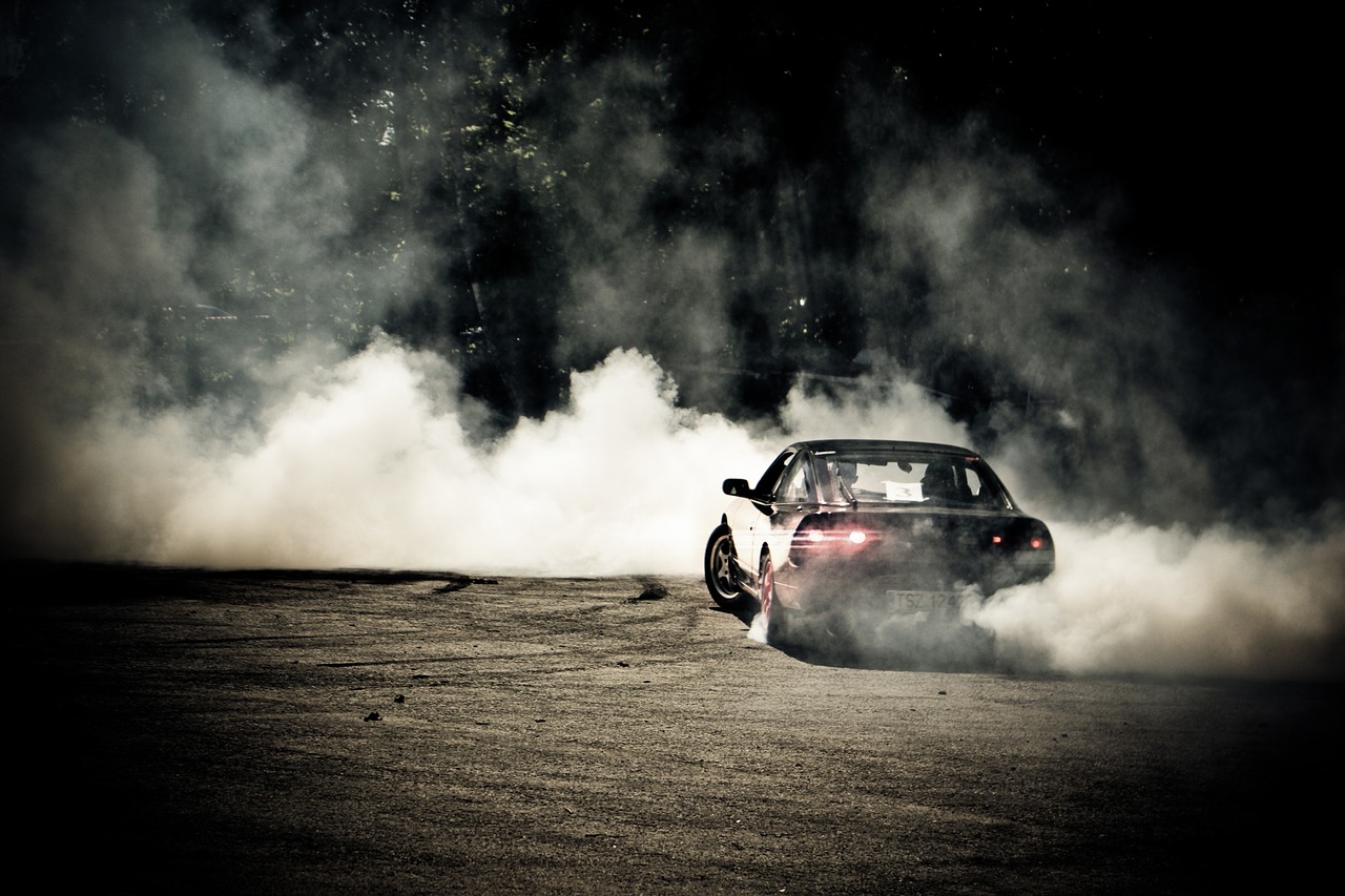 drift car sports car free photo