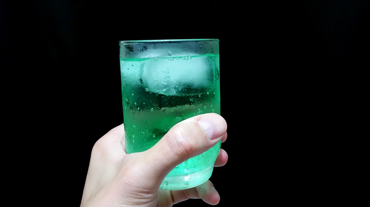 drink hand glass free photo