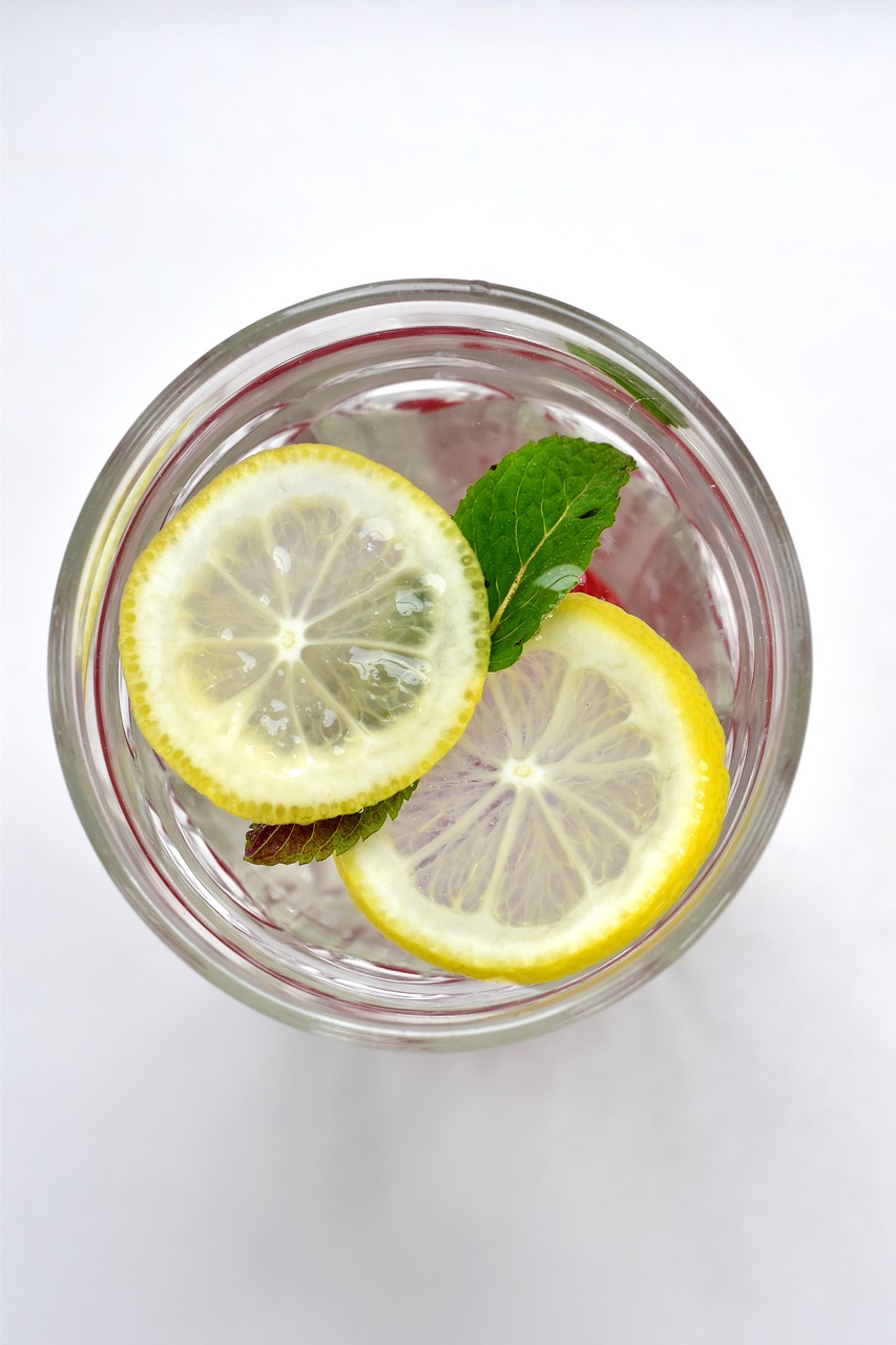 drink summer lemon free photo