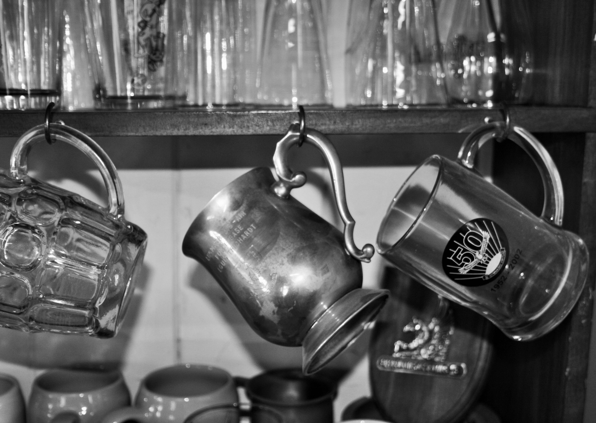 mugs glass metal free photo