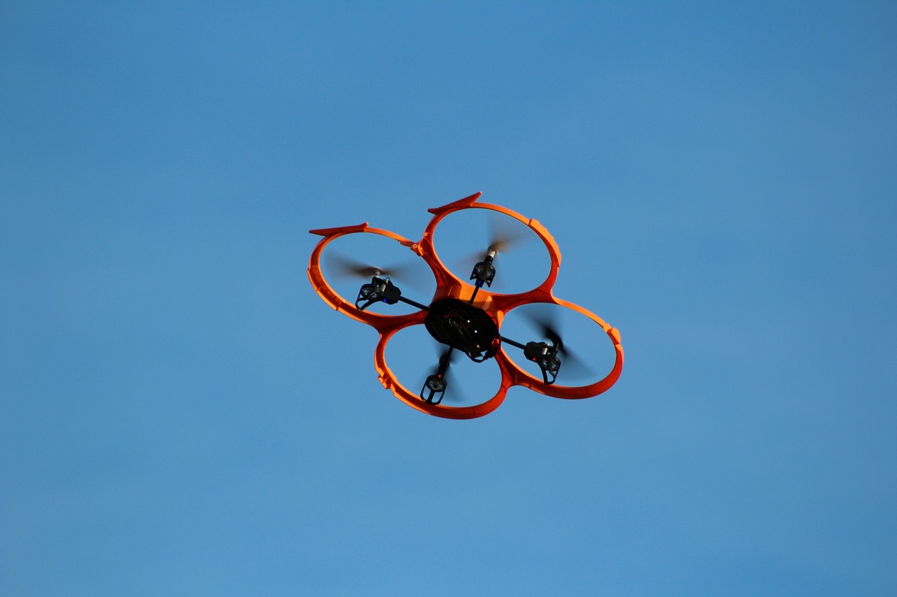 drone flying object model free photo