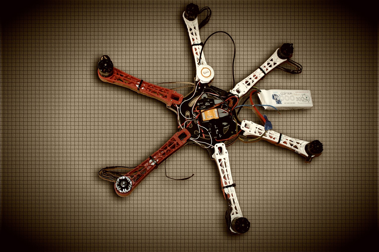 drone copter multicopter free photo