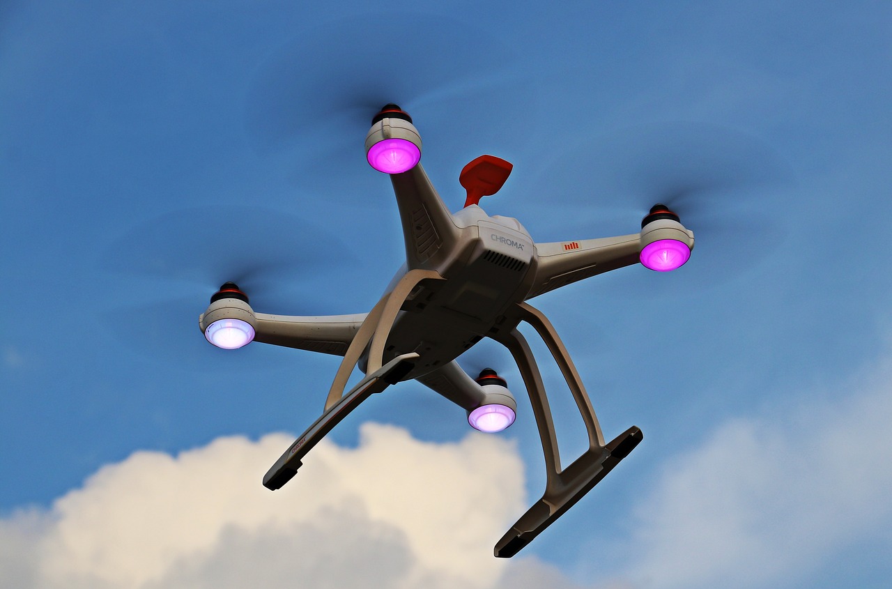 drone uav sky free photo