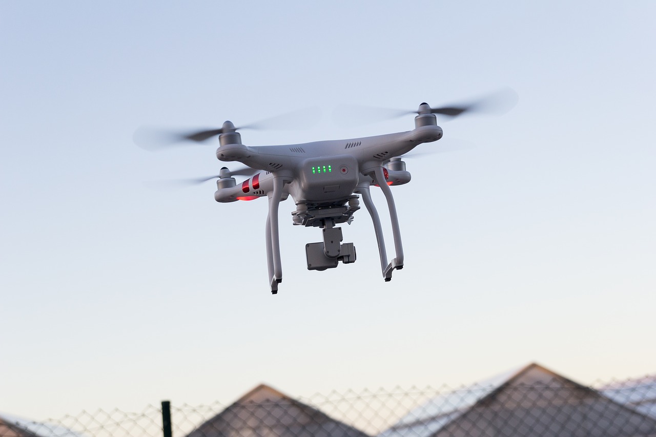 drone technology flight free photo