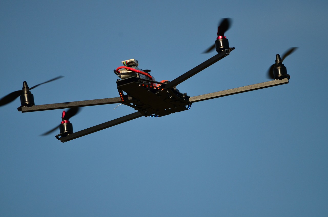 drone flying object warthox free photo