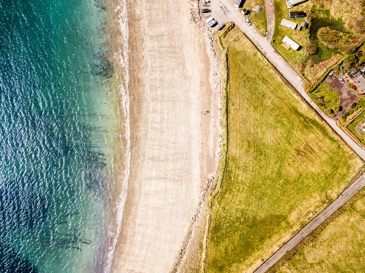 drone  water  land free photo