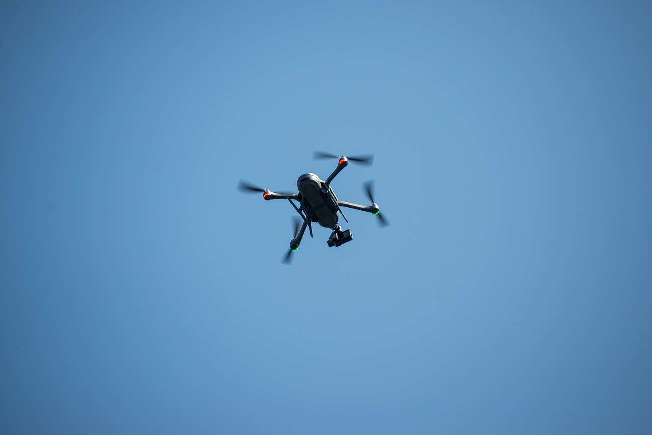 drone  surveillance  flight free photo