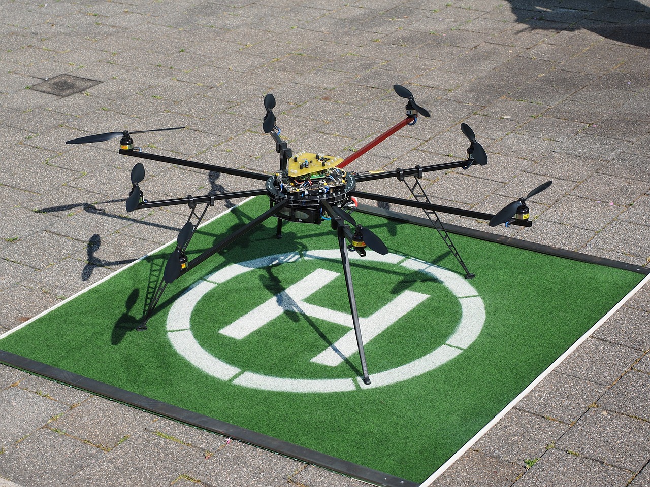drone helicopter aircraft free photo