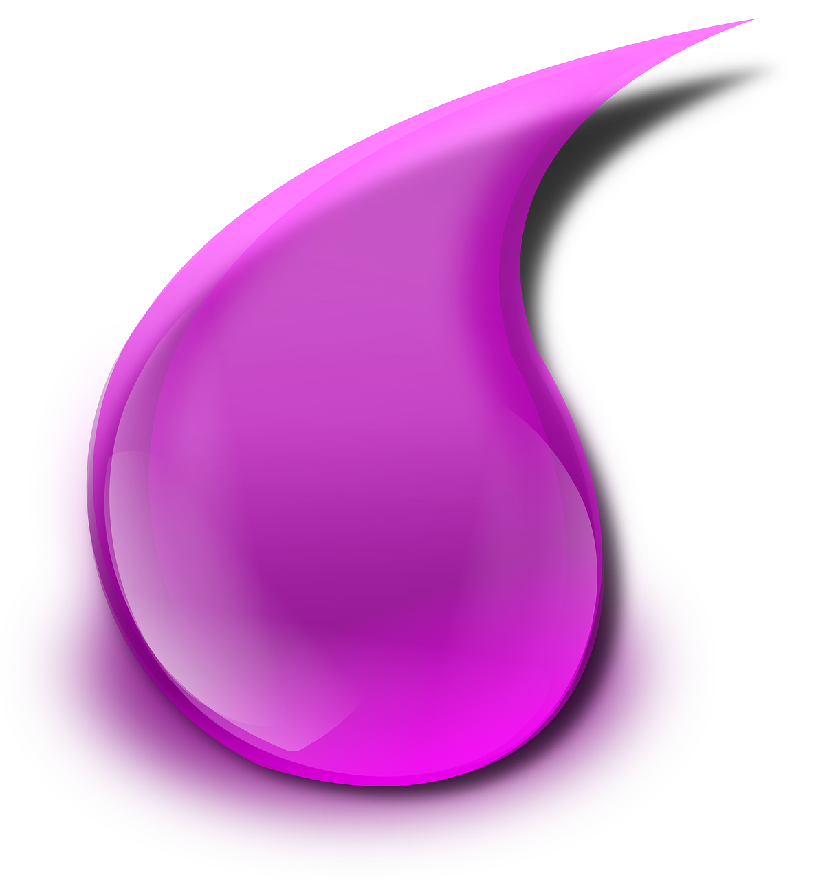 drop lilac slime free photo
