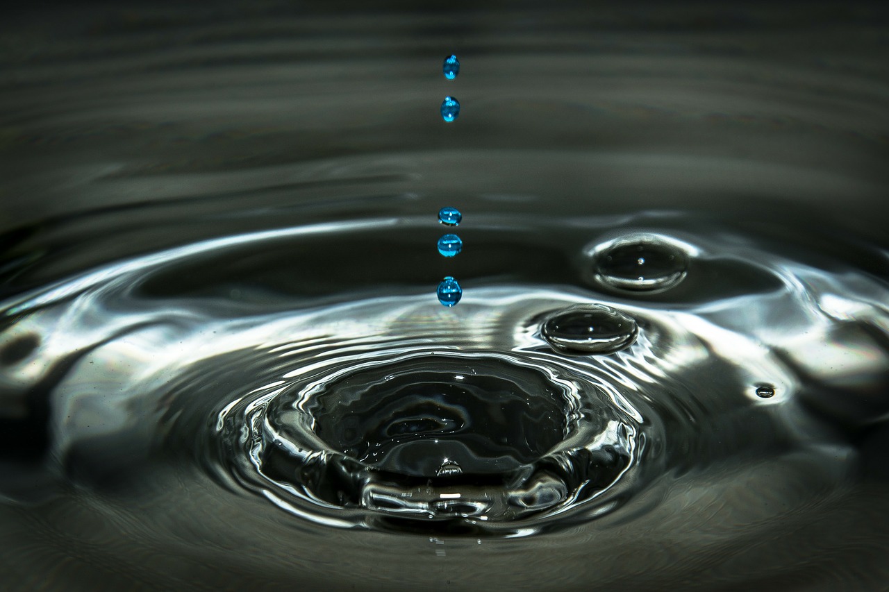 drop of water drip color free photo