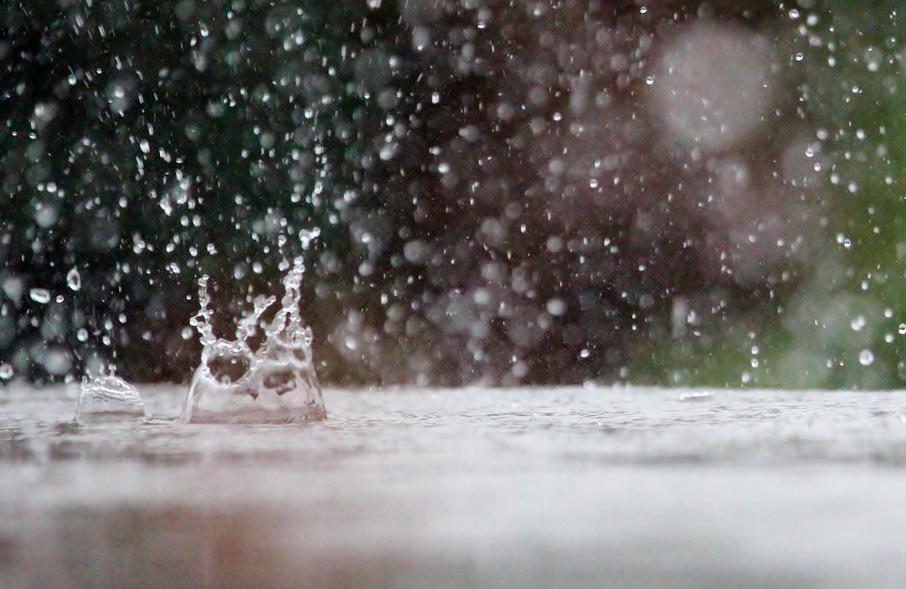 drop of water rain table free photo