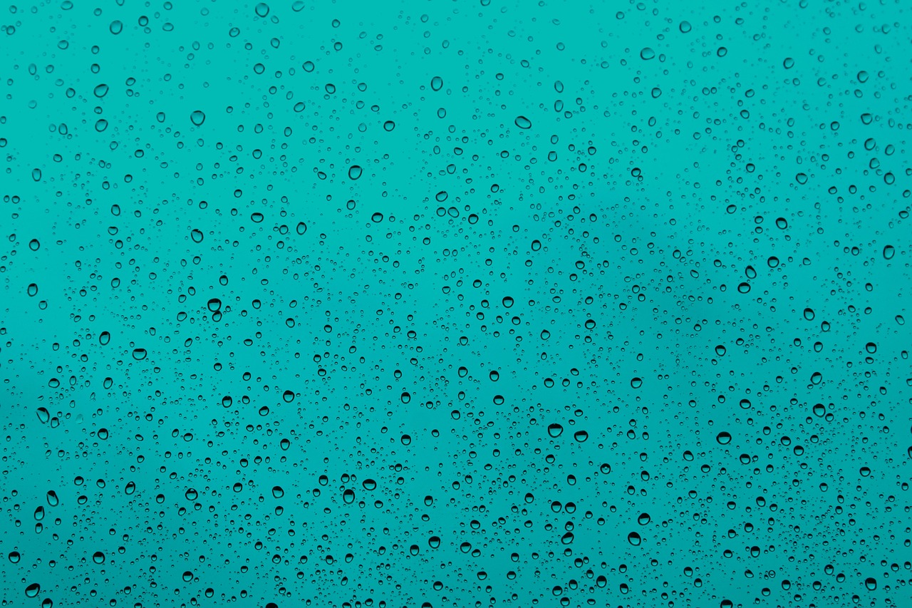 drops blue wall free photo