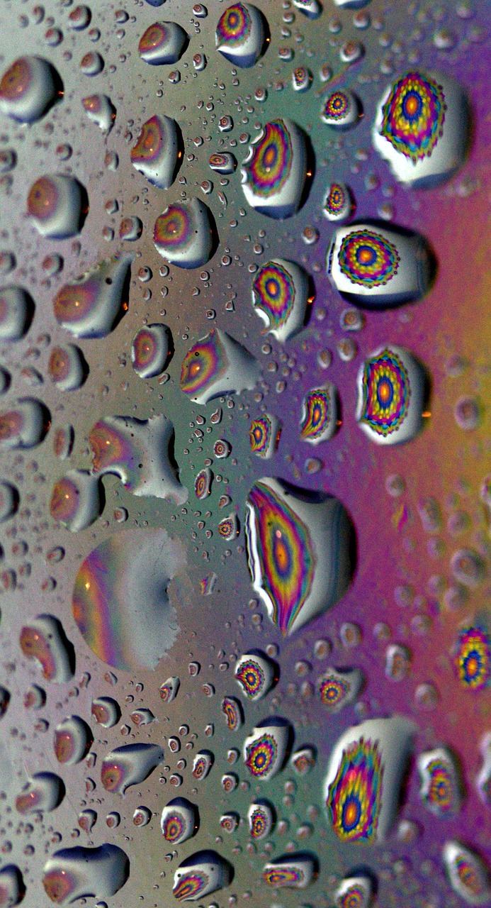 drops reflection water free photo