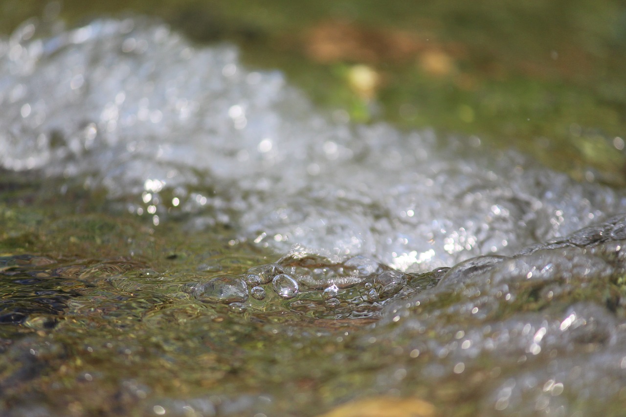 drops  river  nature free photo