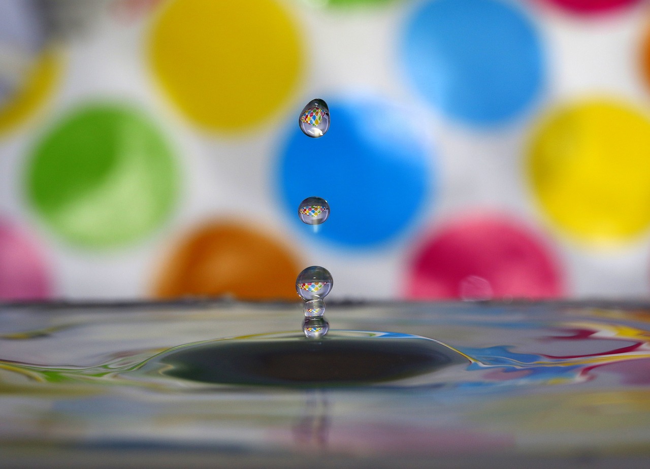 drops  splash  coloring free photo