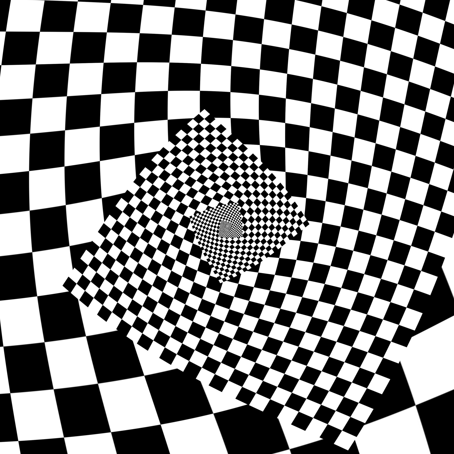 spiral illusion pattern free photo
