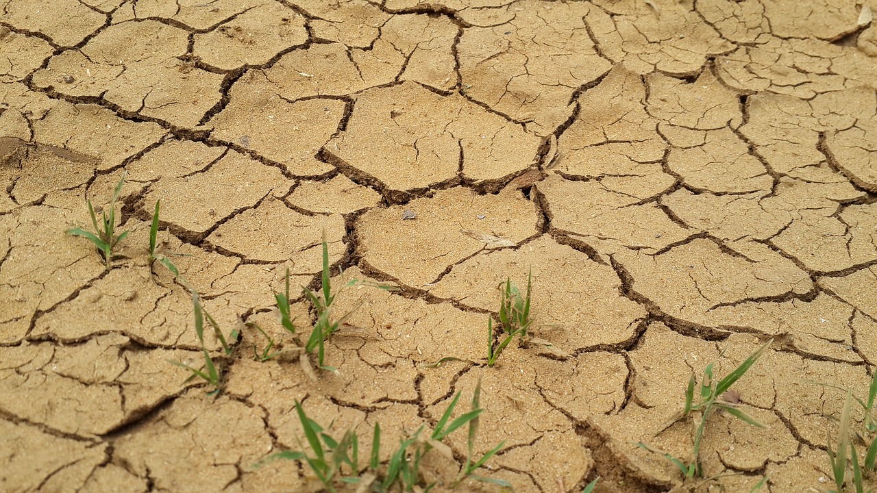 drought gravel ground free photo