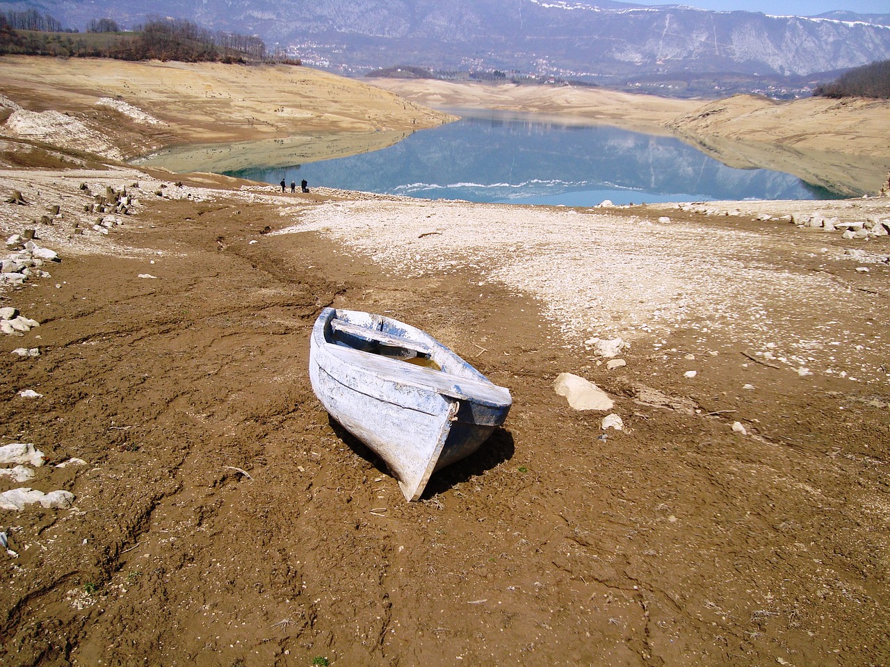 drought lake water free photo