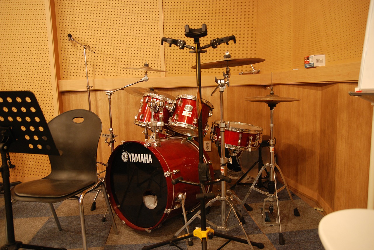 drum recording studio munrae arts factory free photo