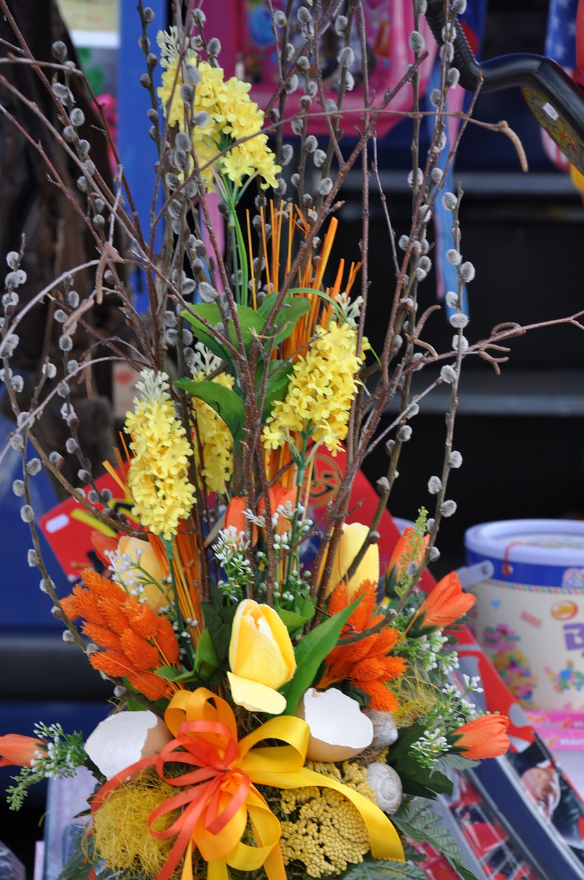 dry flower bouquet free photo