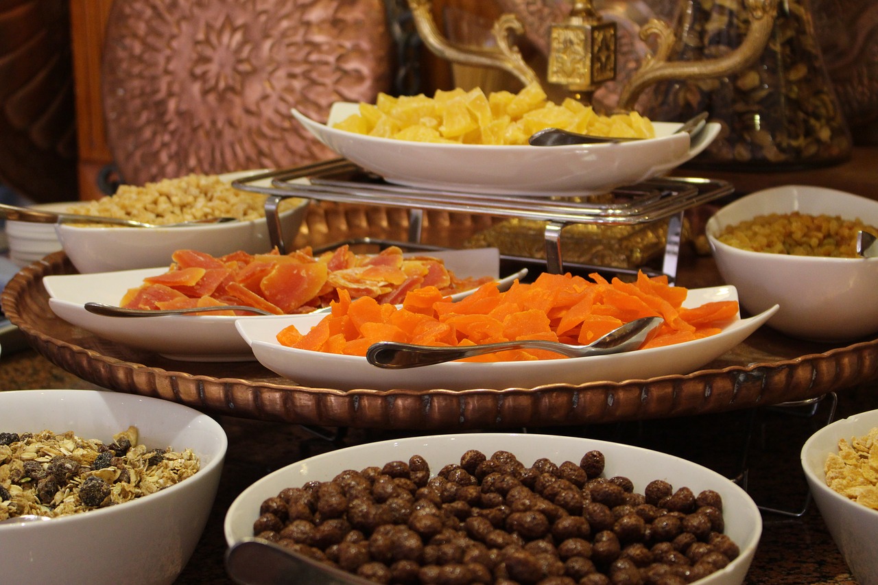 dry fruits buffet delicious free photo