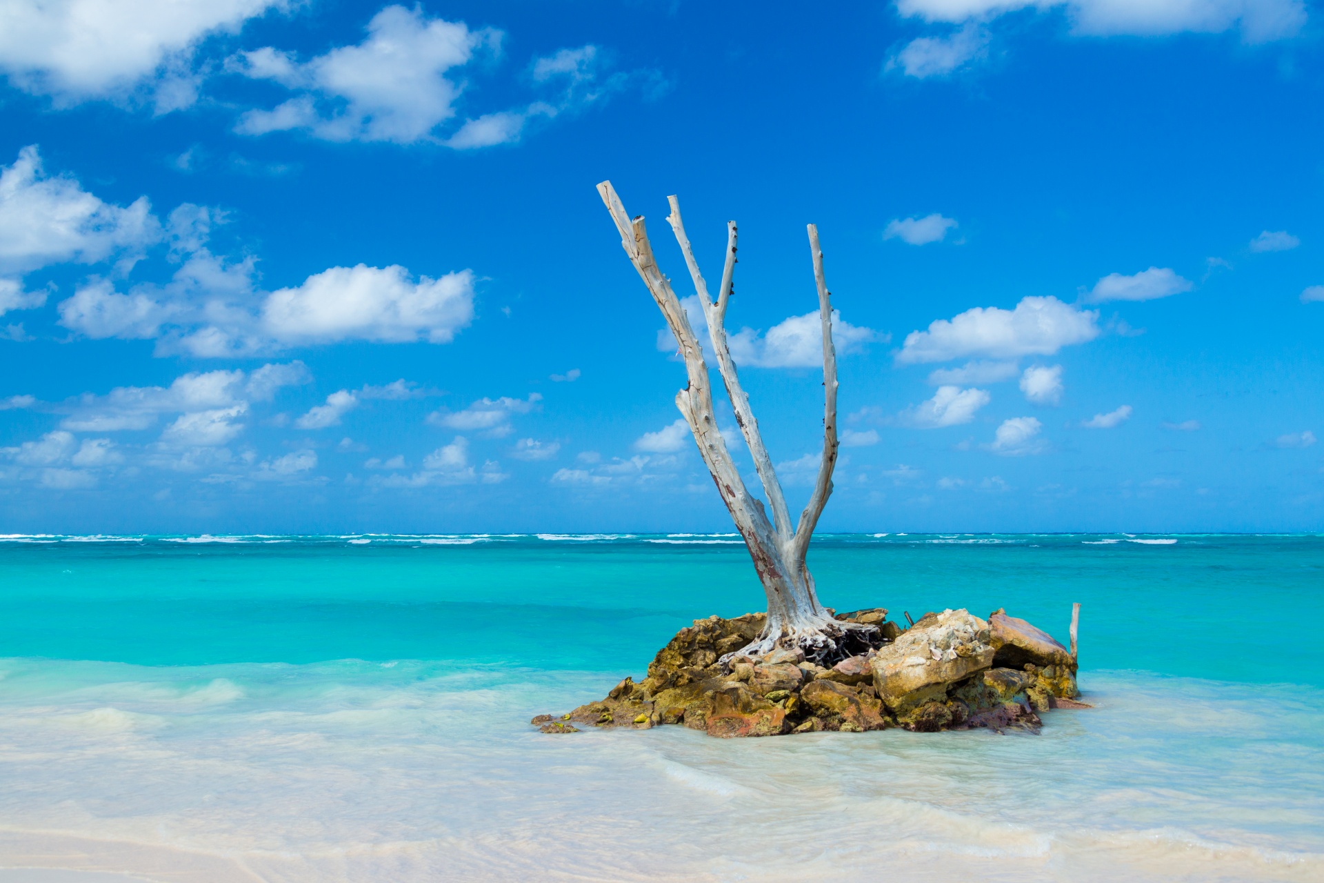 beach beautiful blue free photo