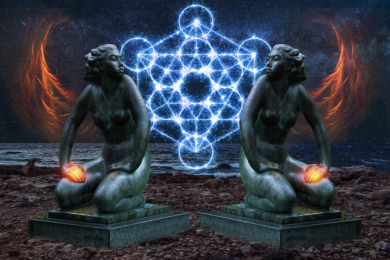 duality esoteric meditation free photo