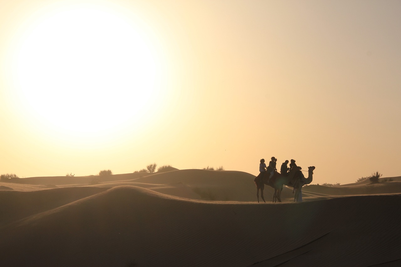 dubai desert safari free photo