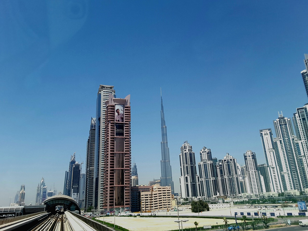 dubai burj khalifa emirates free photo