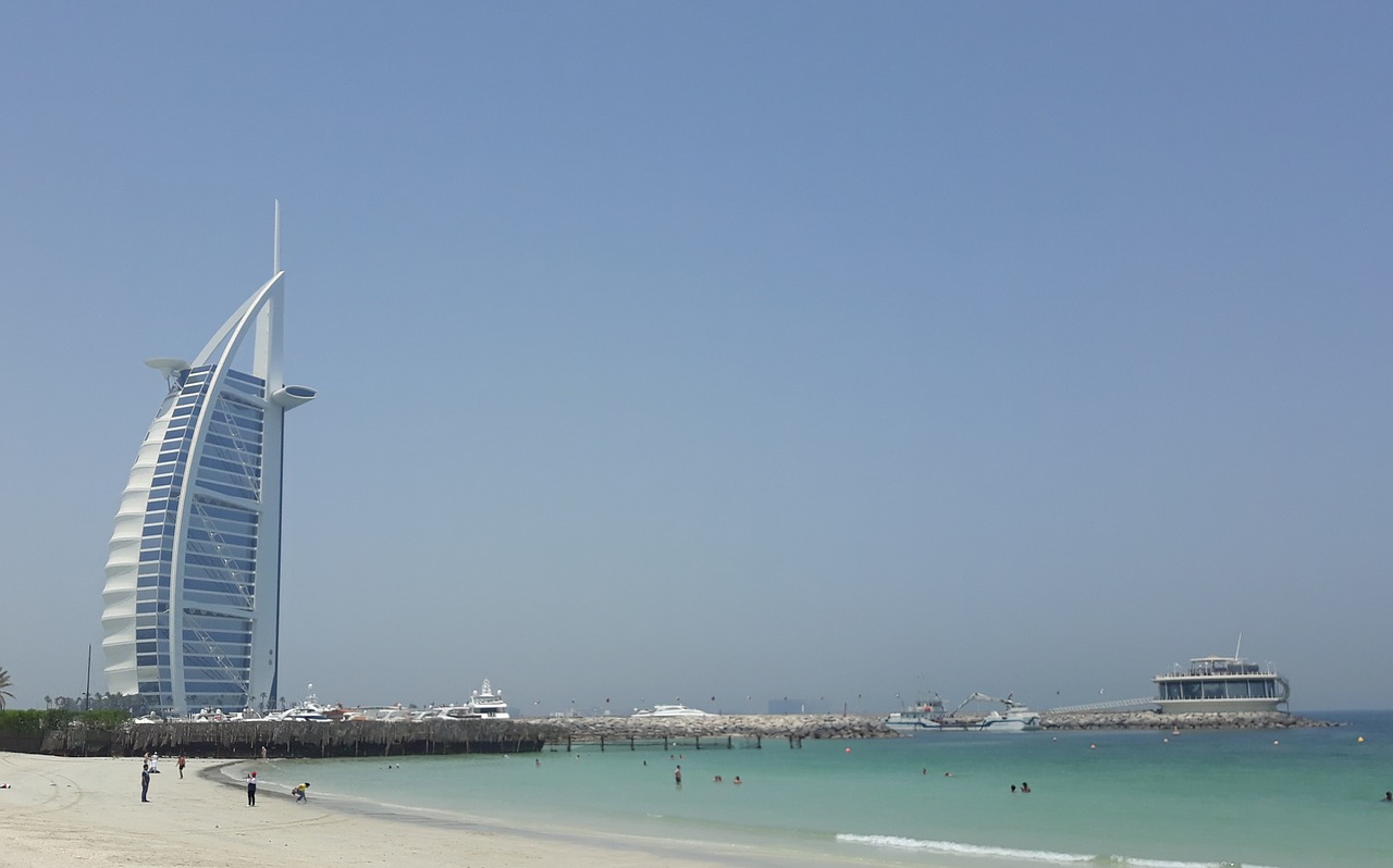 dubai  tourism  landmark free photo