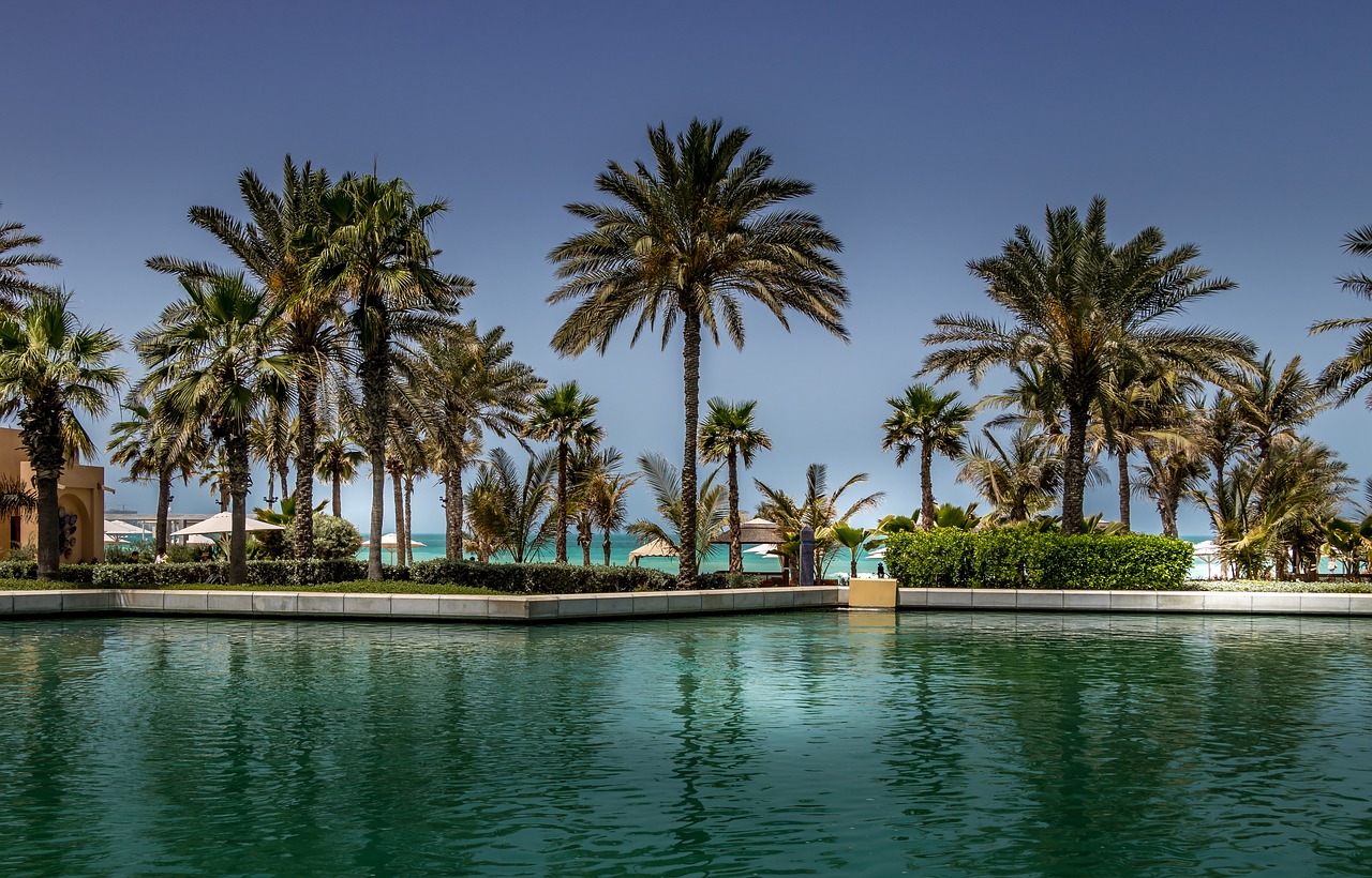 dubai  beach  sea free photo