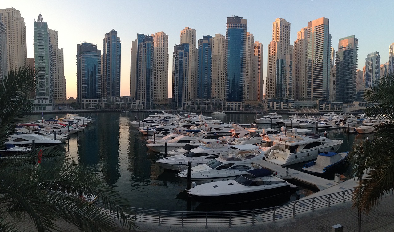 dubai  uae  boats free photo