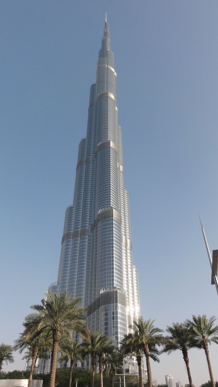 dubai burj khalifa tallest building free photo