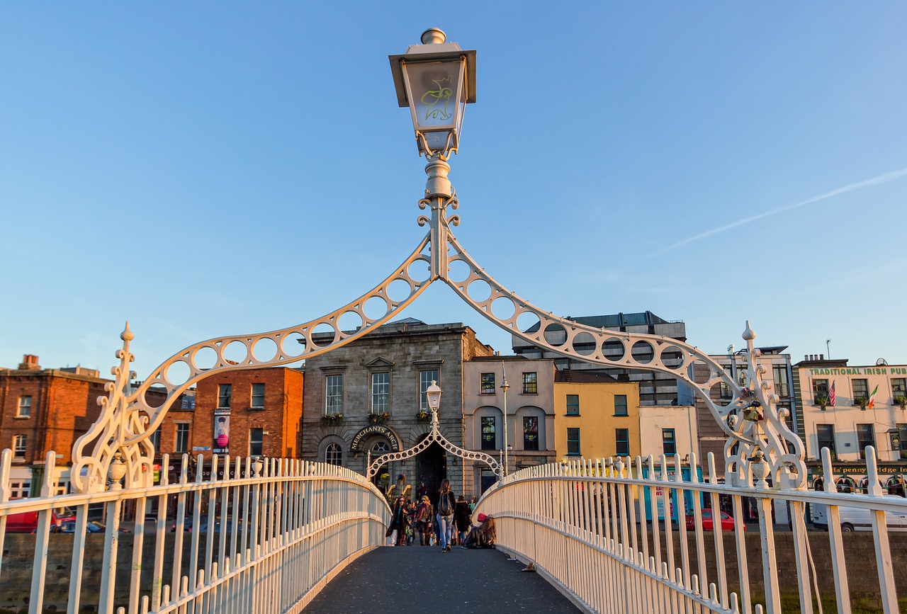 dublin bridge ireland free photo