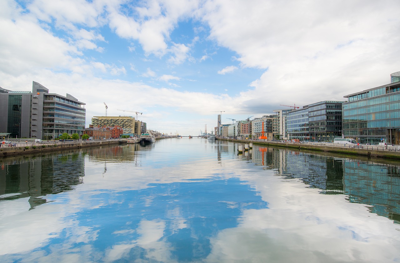 dublin ireland liffey free photo