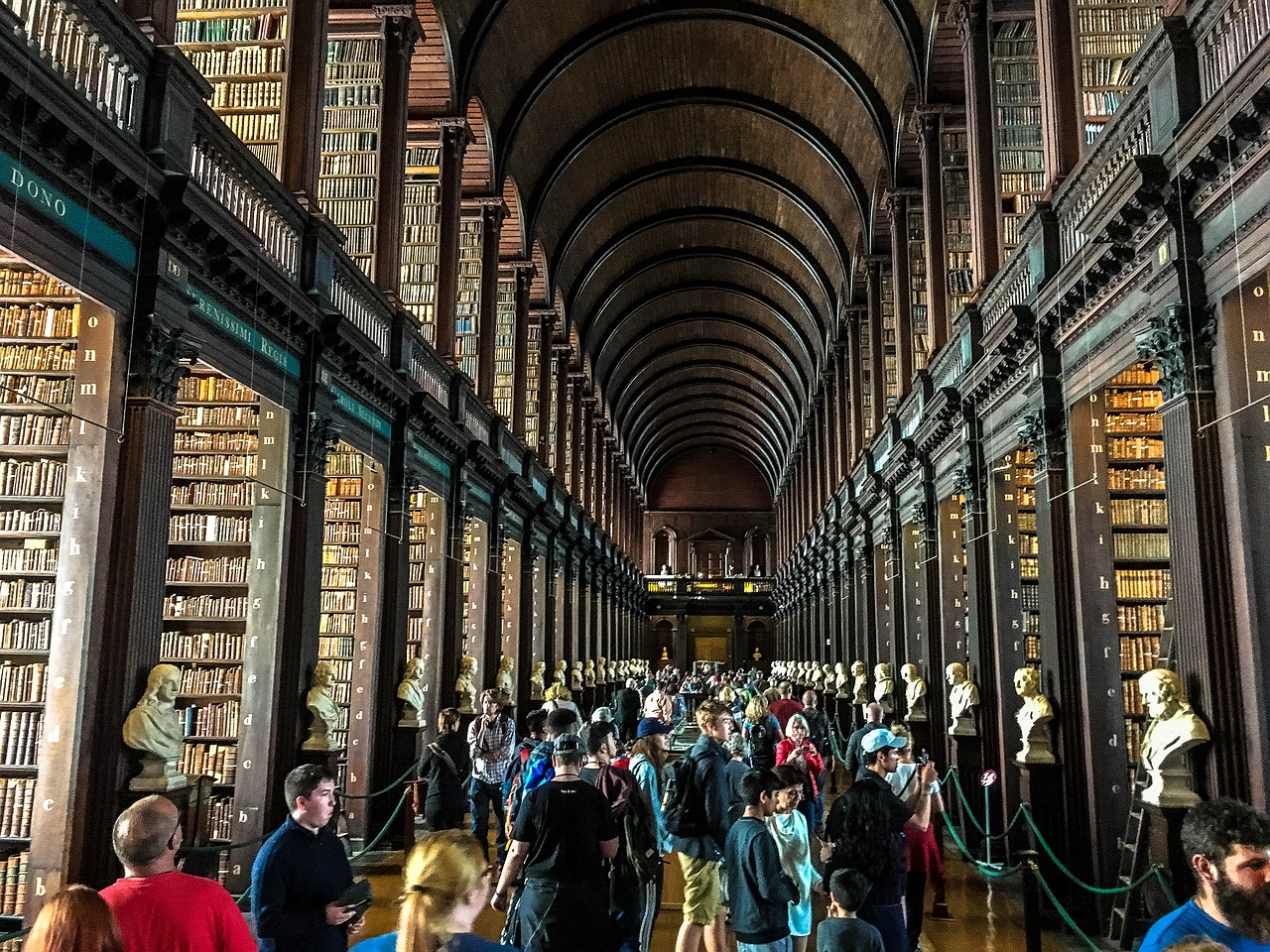 dublin library trinity college free photo